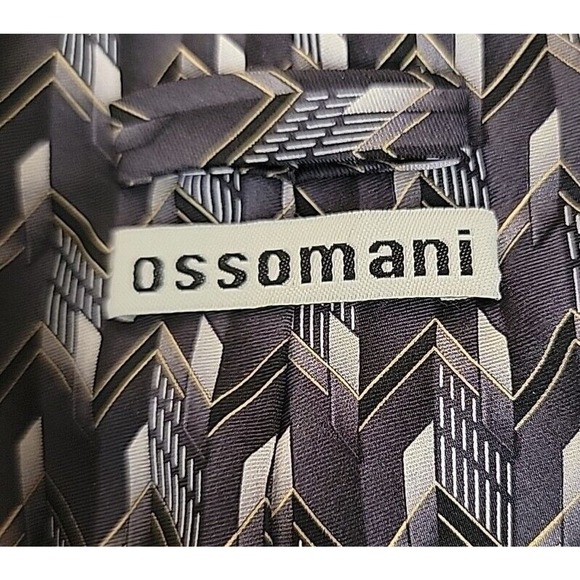 LOT OF 7 Men's Ties Various Brands‎ Tommy Hilfiger Ossomani Bruno Piatelli etc - Picture 7 of 7